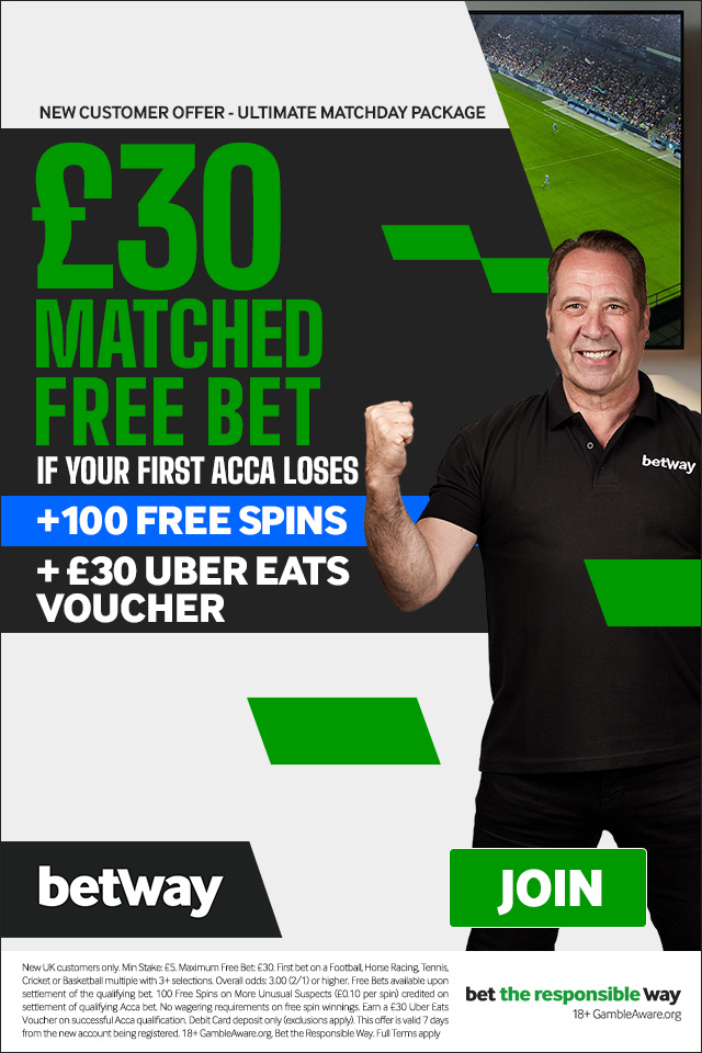 Betway Sports Welcome Offer