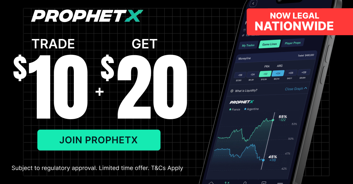ProphetX promotional offer