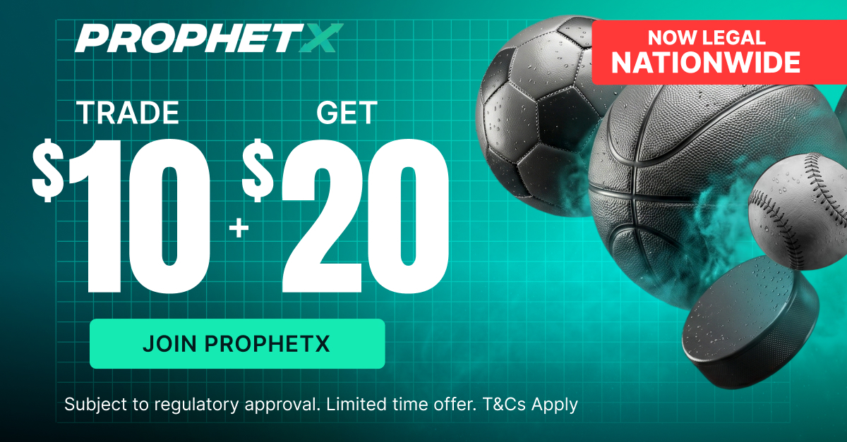 Current ProphetX new user offer